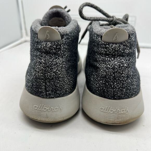 Allbirds Shoes Mens 9 WRU M Wool Runner Up Mizzles High Top Sneaker Gray - Picture 5 of 8